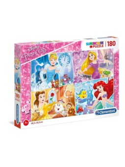 Clementoni SuperColor Puzzle Principesse Disney 29294 180 pezzi