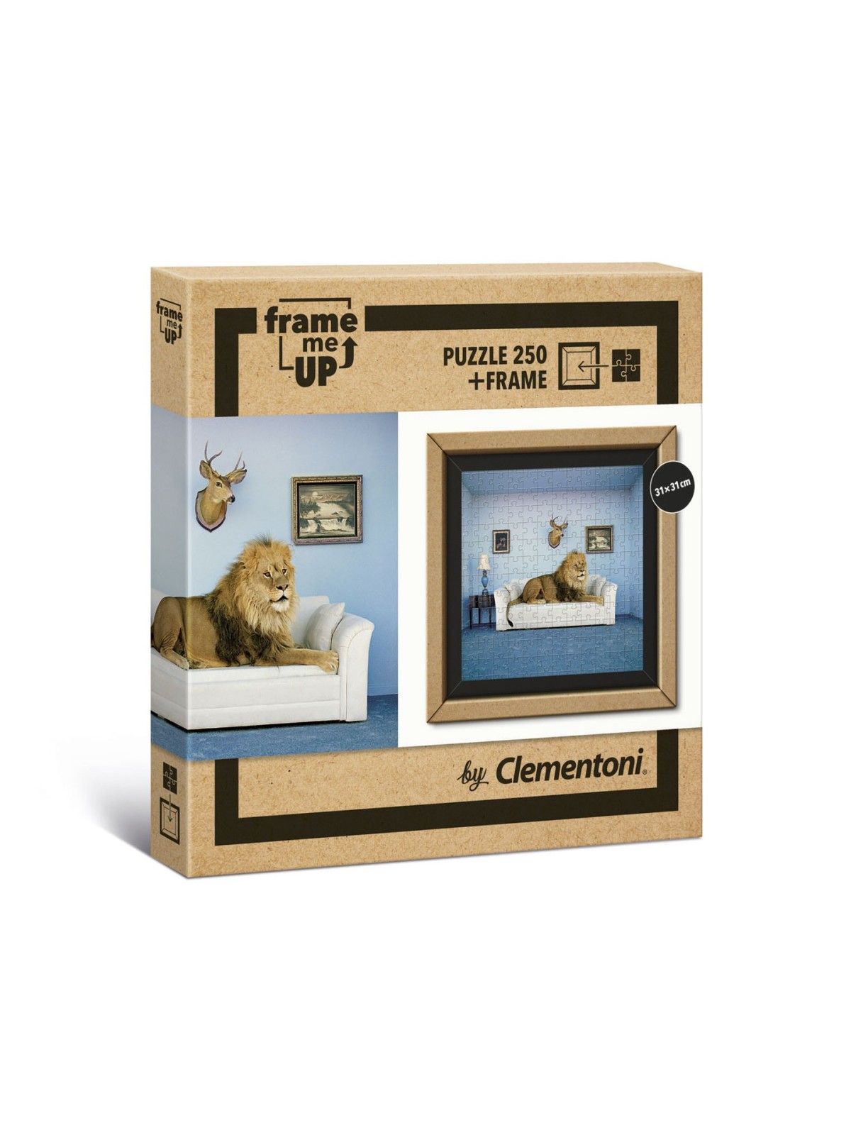 Clementoni Incorniciami Leone Puzzle 250 pezzi unisex