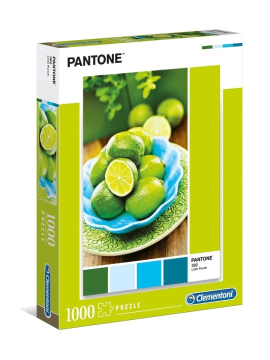 Clementoni Pantone Lime Punch Puzzle 1000 pezzi unisex