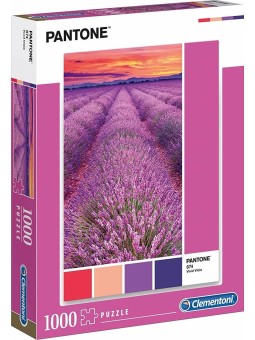 Clementoni Pantone Vivido Viola Puzzle 1000 pezzi unisex