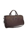 Hugo Boss Borsone in Pelle Sintetica Borsa da Weekend Marrone