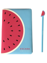 Escada Edizione Limitata Estiva Sorbetto Rosso GWP Quaderno Blu