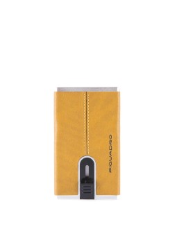 Piquadro Blue Square Portacarte in Pelle per Bancomat e Carte