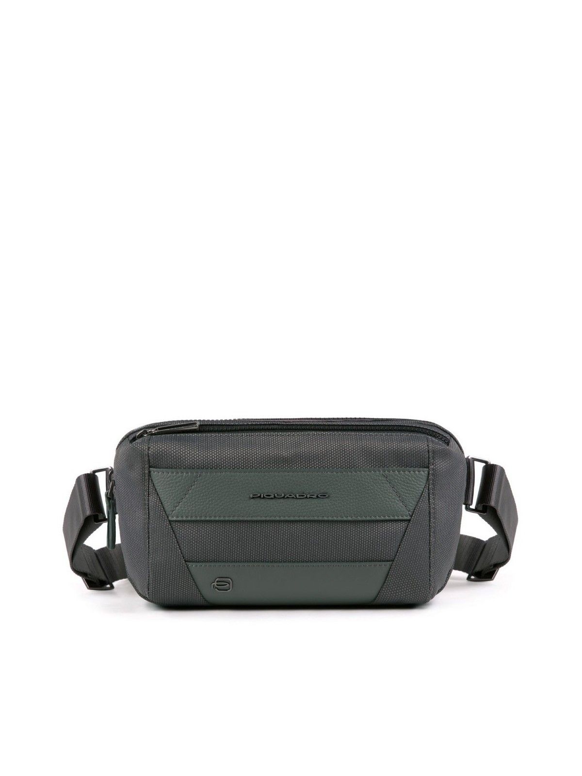 Piquadro Trakai Marsupio in Pelle Grigio per Uomo 27 x 145 x 75