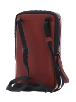 Piquadro Portafoglio Porta Cellulare in Pelle 42023100 Marrone