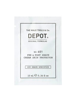 Depot 400 Specifiche per la Rasatura No 401 Crema Pre Post