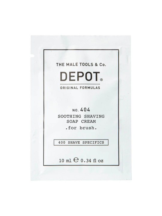 Depot 400 Specifiche da Barba No 404 Crema Sapone da Barba