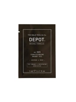 Depot 500 Specifici per Barba Baffi No 505 Olio per Barba Cuoio