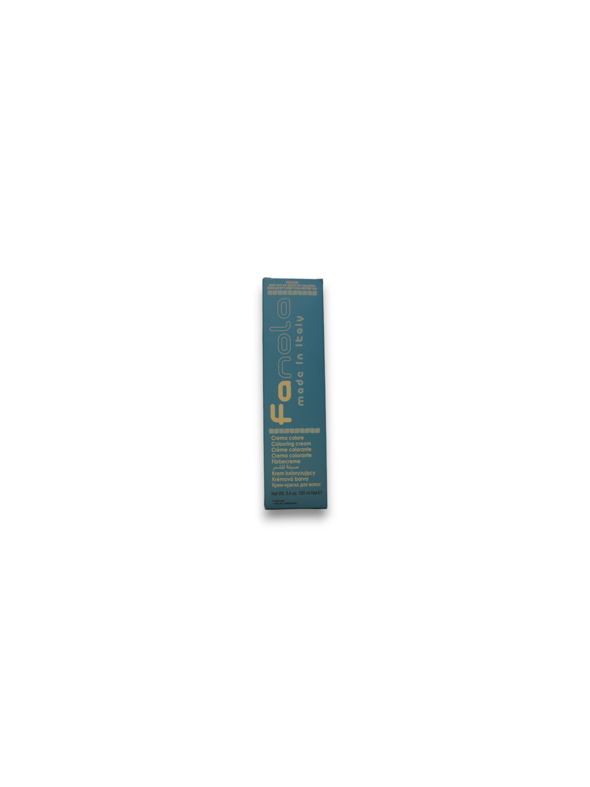 Fanola Crema Colore Tinta Permanente per Capelli 403 Castano