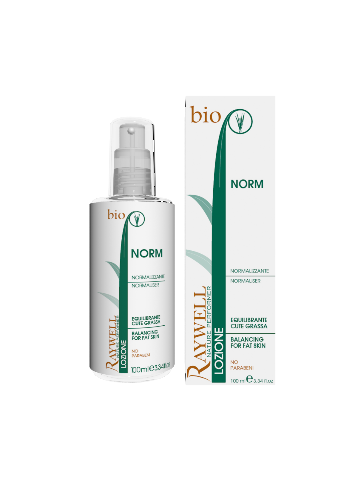 Raywell Bio Nature Lozione per Capelli per la Regolazione del
