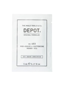Depot 400 Specifiche Rasatura No 403 Olio PreRasatura