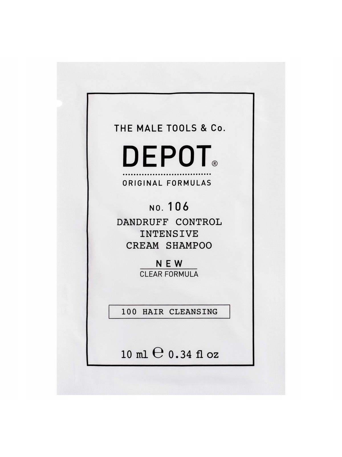 Depot 100 Pulizia dei Capelli No 106 Formula Chiara ProVitamina