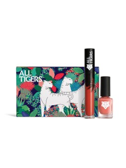 Set All Tigers Rossetto Liquido Naturale Vegano 683 Fai la Tua