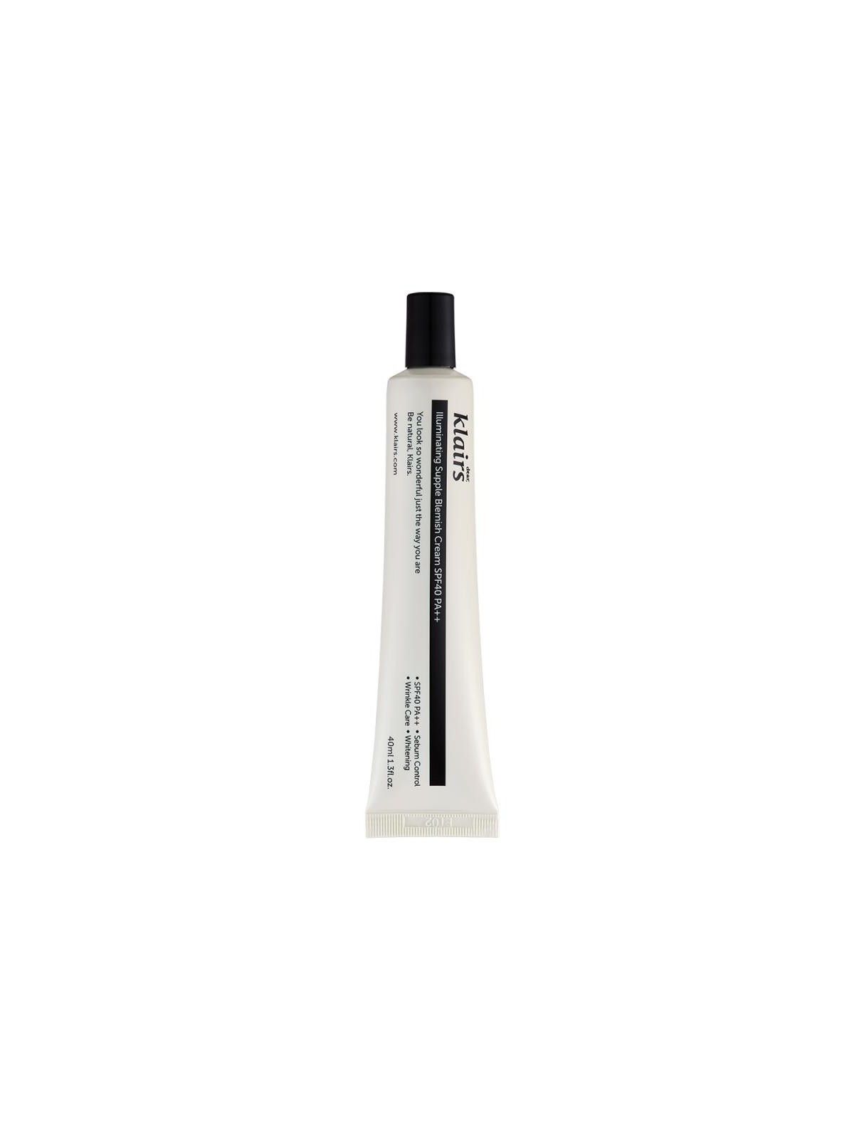 Klairs CREMA ILLUMINANTE SUPPLE per imperfezioni SPF40 40ml
