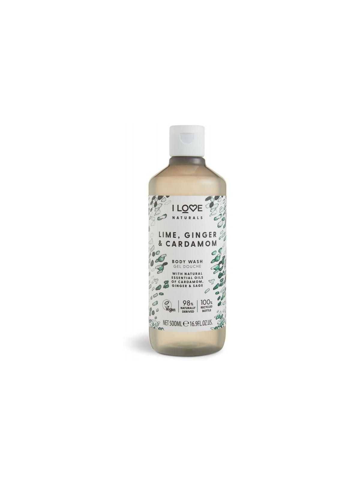 I love Naturals Gel Doccia Limone Zenzero e Cardamomo Gel