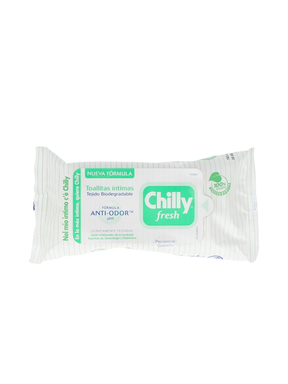 Chilly FRESH Salviette Intime 12 unit donna