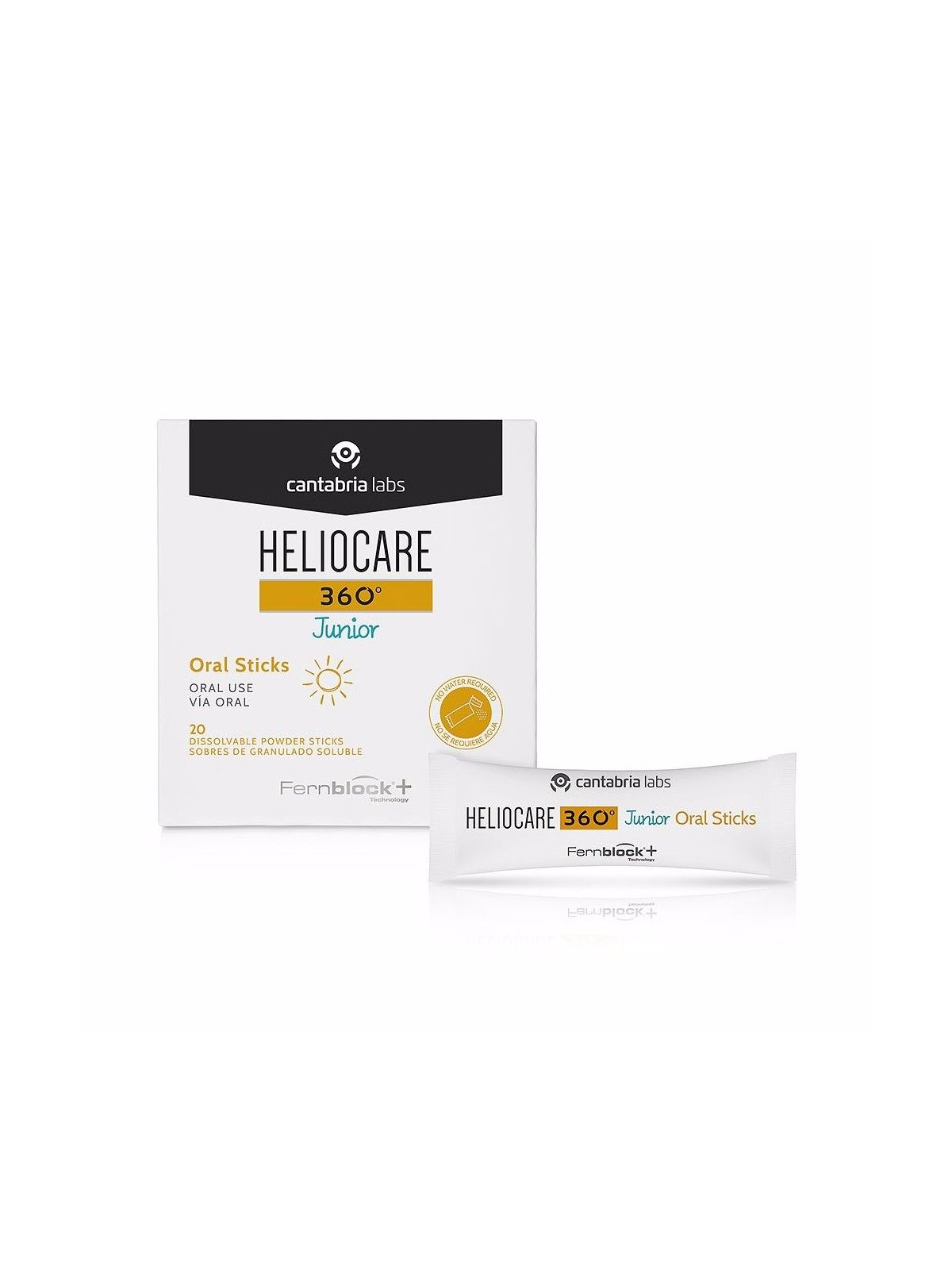 Heliocare 360 Junior Bastoncini Orali 20 Unit Unisex