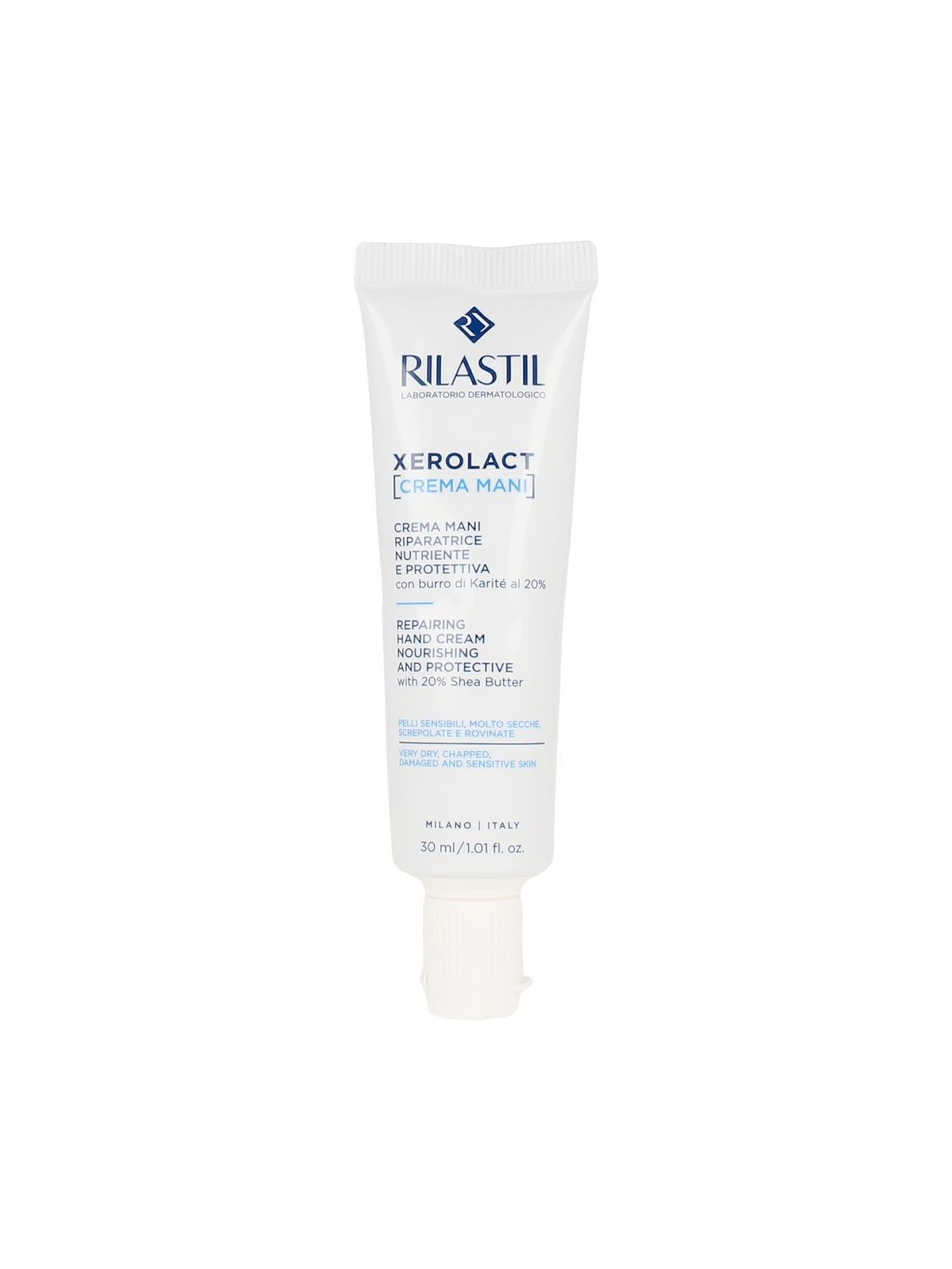 Rilastil XEROLACT Crema Riparatrice per le Mani 30ml Unisex