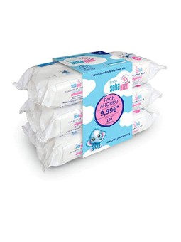 Sebamed BABY SALVIETTE DETERGENTI set 3 x 60 unit unisex