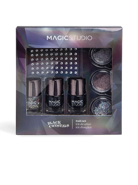 Magic Studio CRISTALLI NERI LOTTO DI UNGHIE 7 unit donna