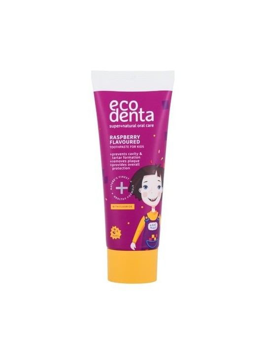Ecodenta SuperNatural Oral Care Lampone Dentifricio donna 75ml