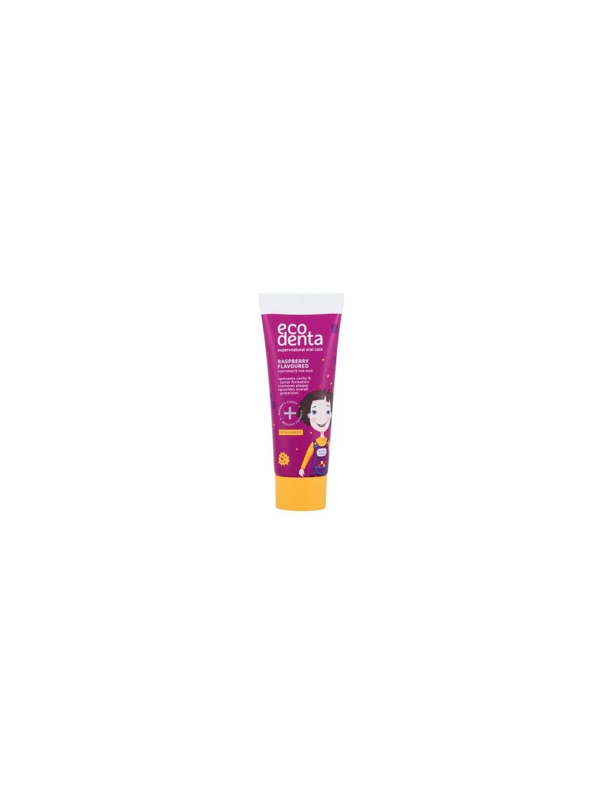 Ecodenta SuperNatural Oral Care Lampone Dentifricio donna 75ml