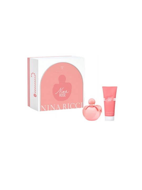 Nina Ricci Nina Rose Spray Eau de Toilette 80ml Set 2 Pezzi