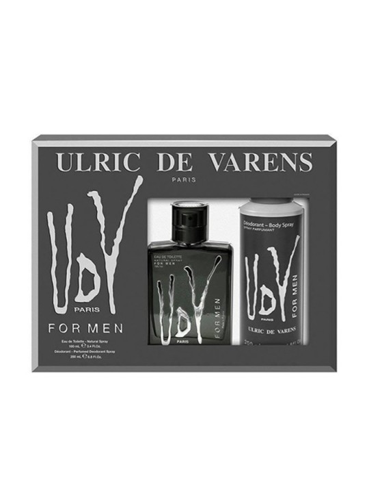Ulric De Varens UDV Black Per Uomo Eau De Toilette Spray 100ml