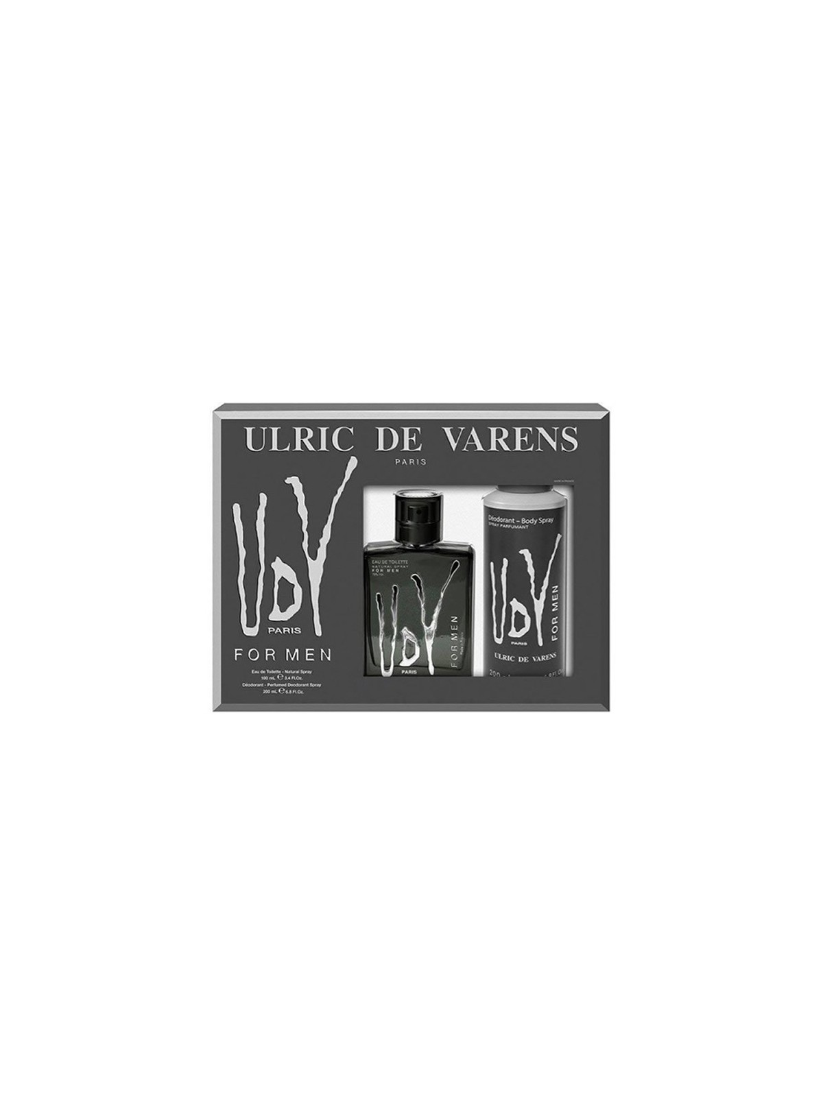 Ulric De Varens UDV Black Per Uomo Eau De Toilette Spray 100ml