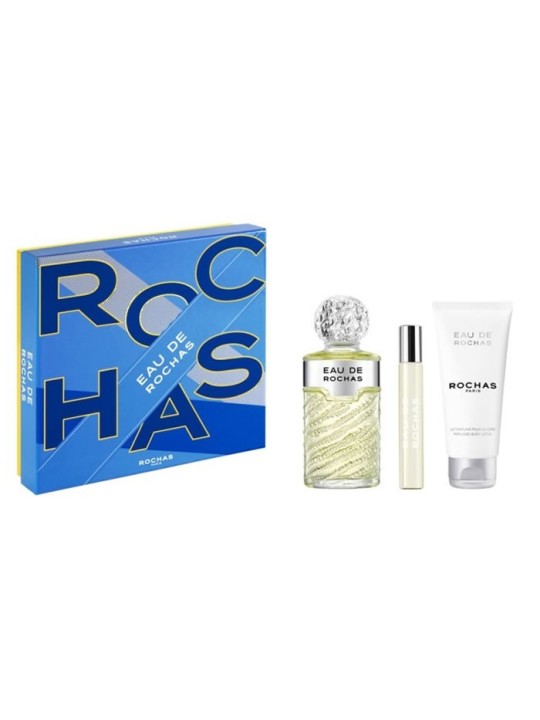 Rochas Set EAU DE ROCHAS 3 unit unisex