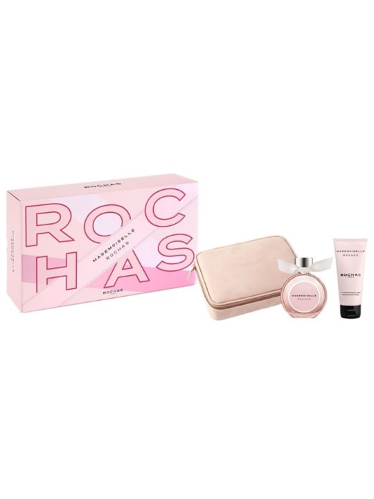 Rochas Mademoiselle Profumo Spray 90ml Set 3 Pezzi Unisex