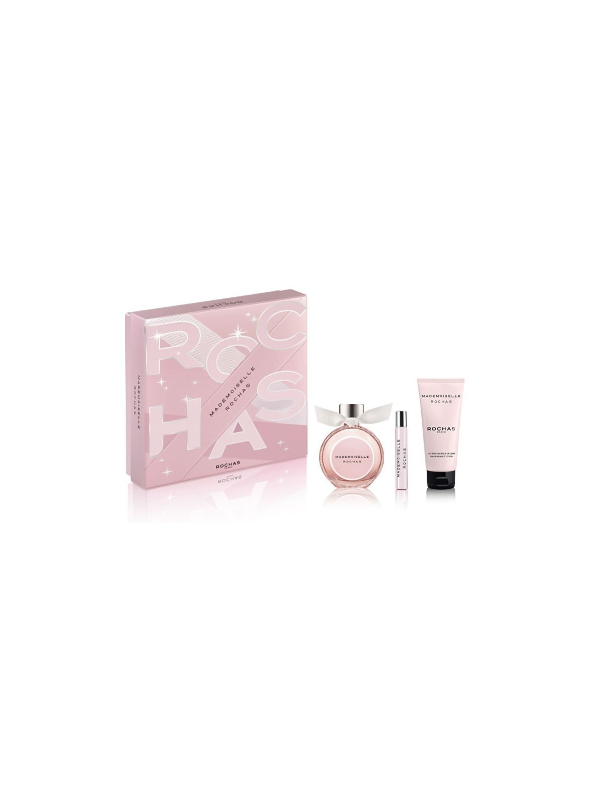 Rochas Mademoiselle Eau De Parfum Spray 90ml Set 3 Pezzi Unisex