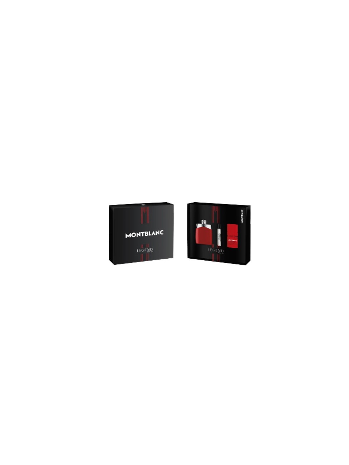 Montblanc Legend Rosso Eau De Parfum Spray 100ml Set 3 Pezzi