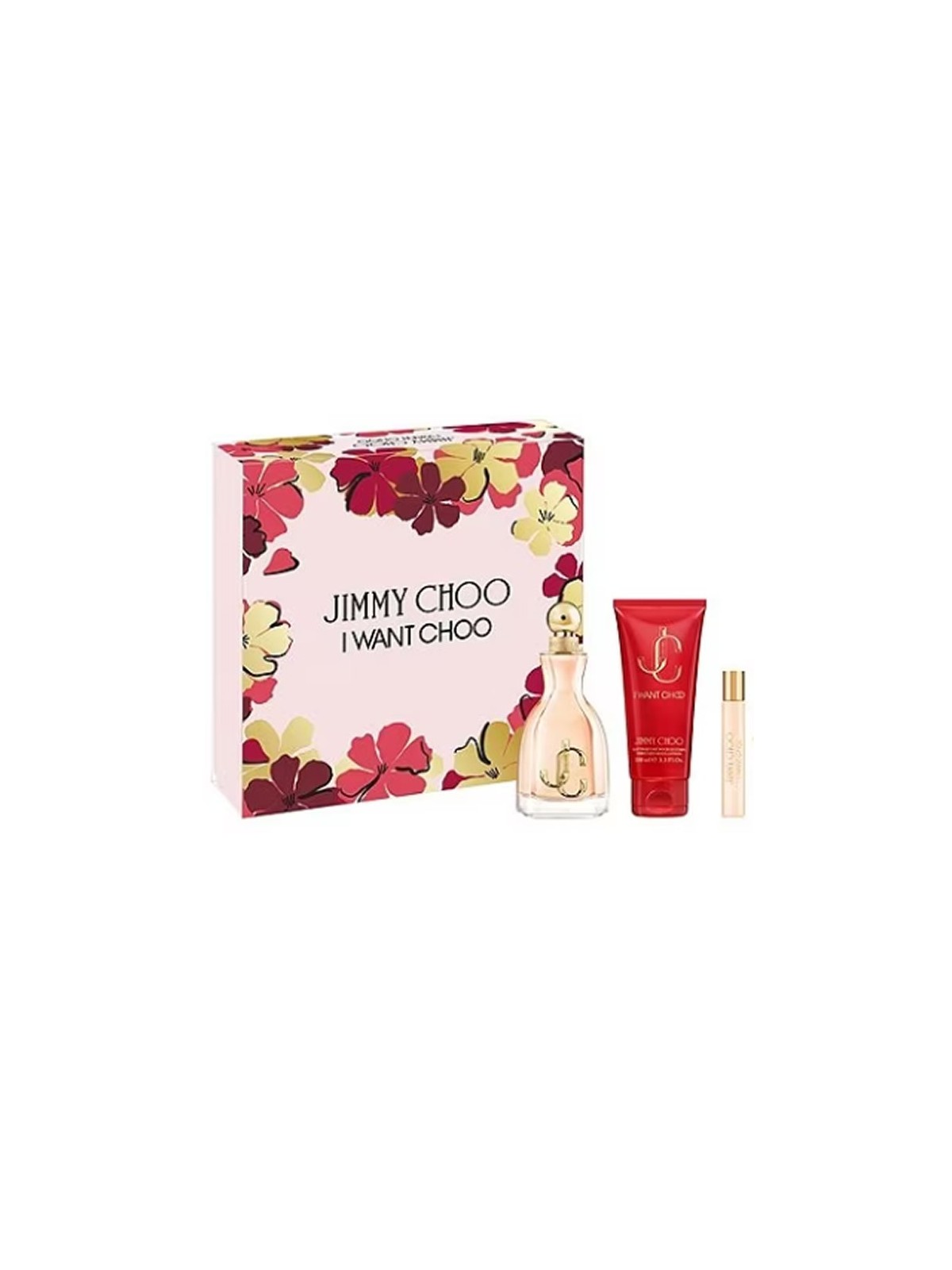 Jimmy Choo I Want Choo Eau De Parfum Spray 100ml Set 3 Parti