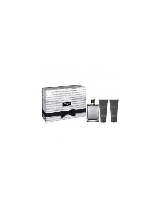 Jimmy Choo Uomo Eau De Toilette Spray 100ml Set 3 Pezzi Unisex