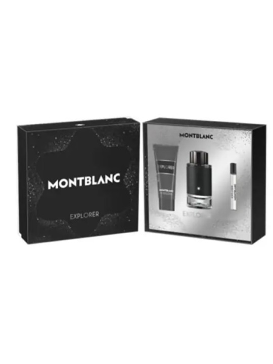 Montblanc Explorer Eau De Parfum Spray 100ml Set 3 Pezzi Unisex