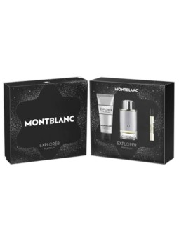 Mont Blanc Explorer Platinum Set Regalo eau de parfum 100 ml