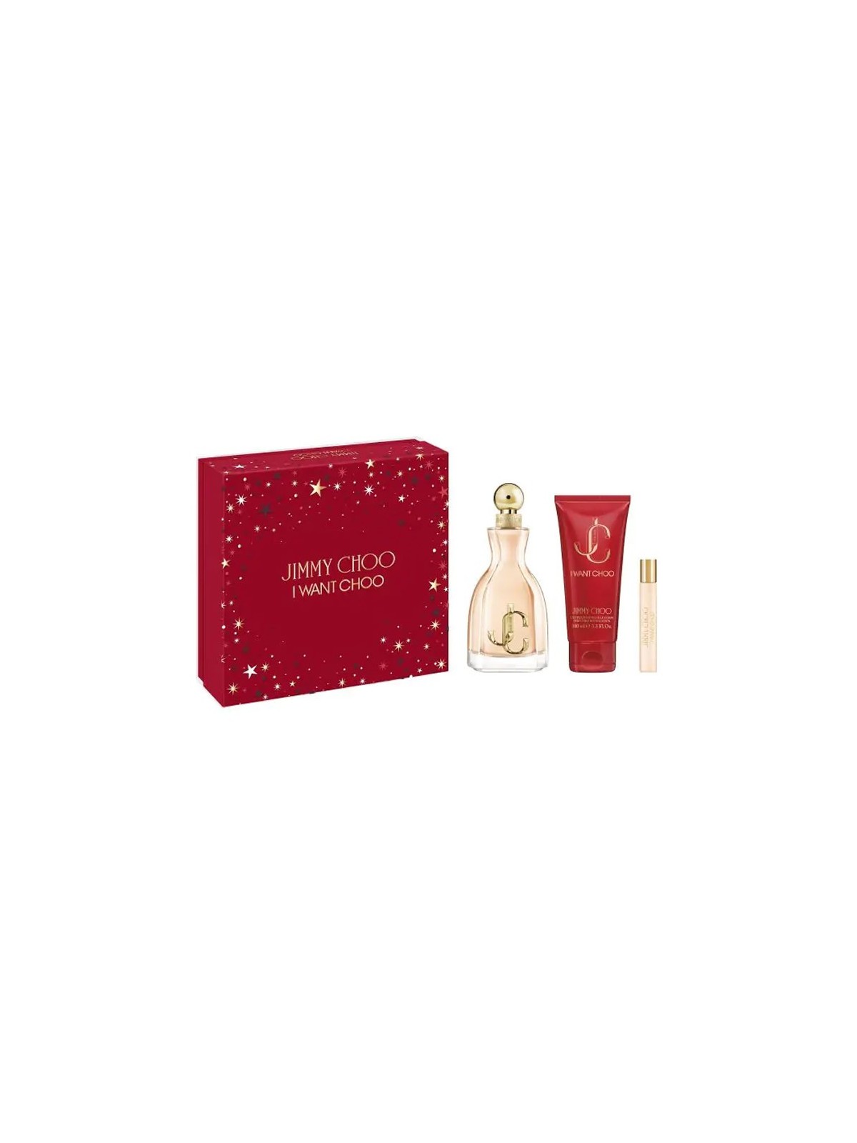 Jimmy Choo I Want Choo Eau De Parfum Spray 100ml Set 3 Pezzi