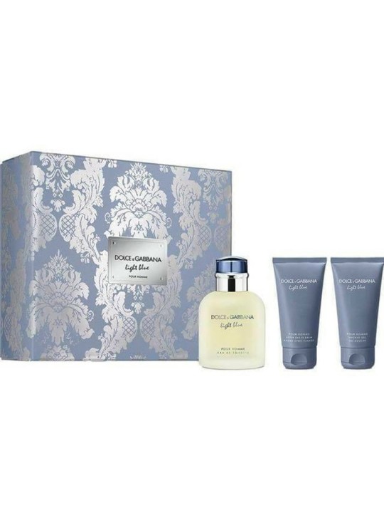 Dolce Gabbana Light Blue Pour Homme Set Regalo Eau de Toilette