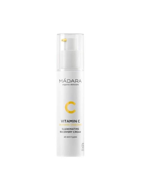 MDARA Crema Illuminante con Vitamina C per tutti i tipi di