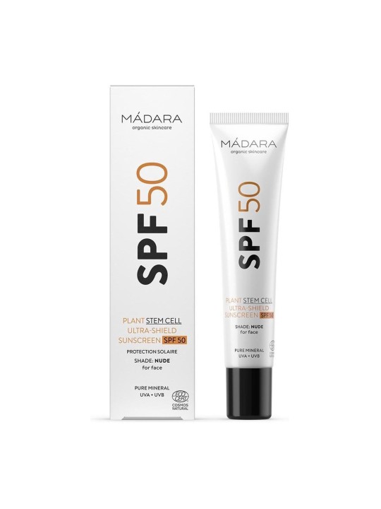MDARA spf50 crema ultrashield con cellule staminali vegetali