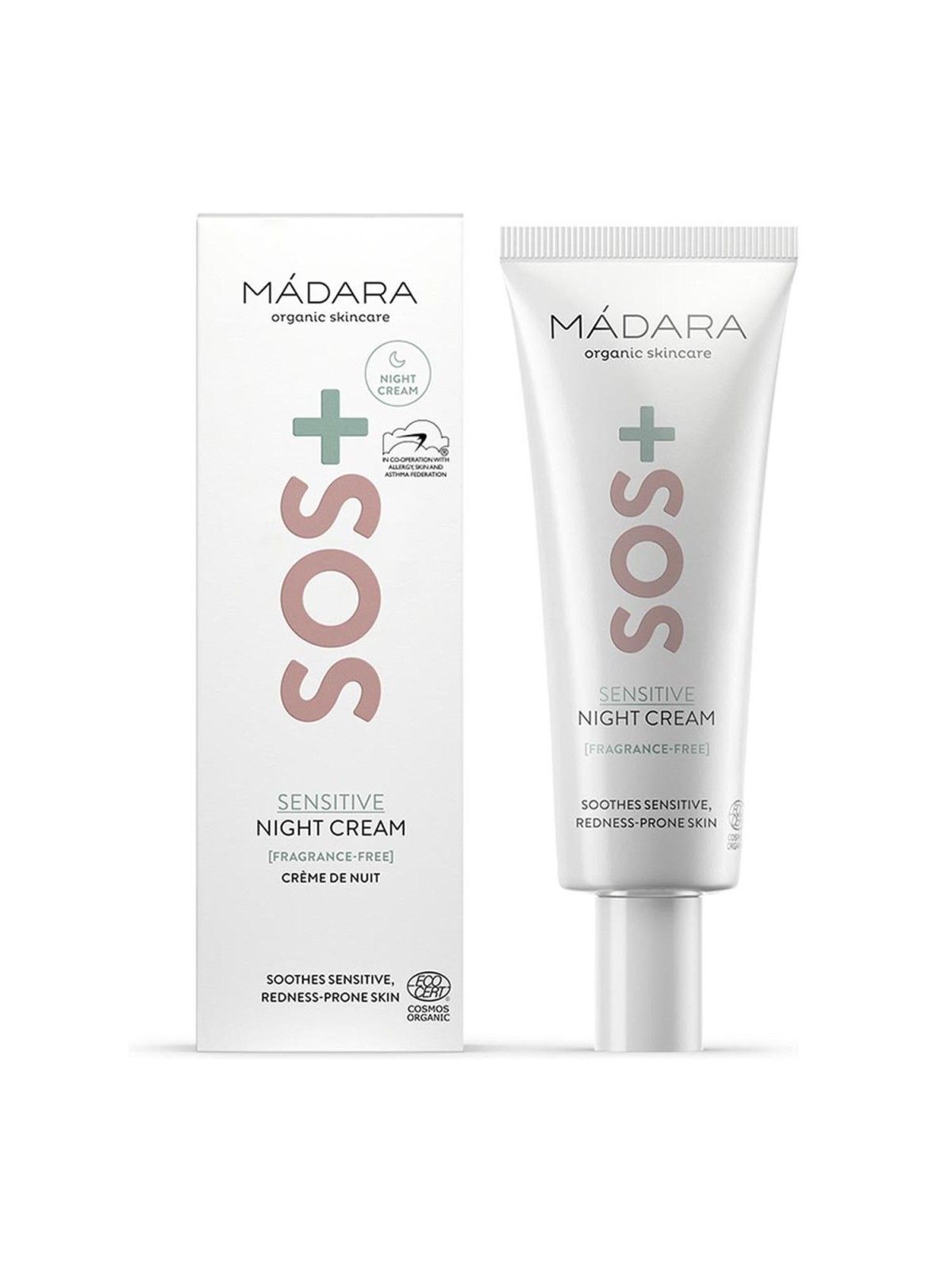Mdara Madara Sos Sensitive Crema De Noche Suavizante 70ml unisex
