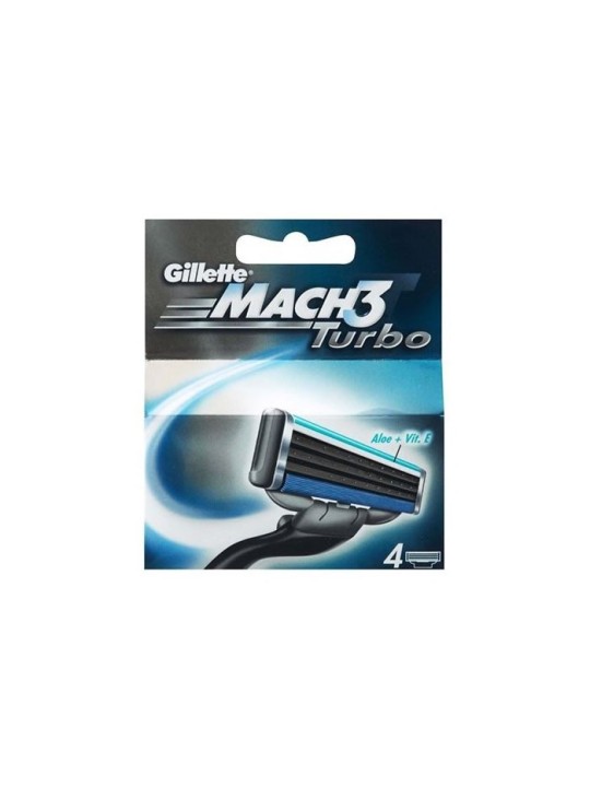 Gillette Mach3 Turbo rasoi monouso per la rasatura 4 ks