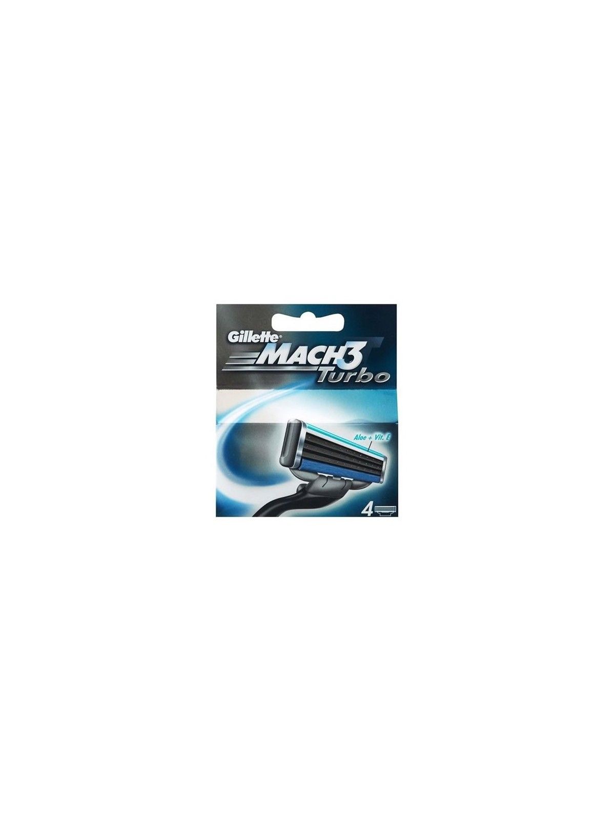 Gillette Mach3 Turbo rasoi monouso per la rasatura 4 ks