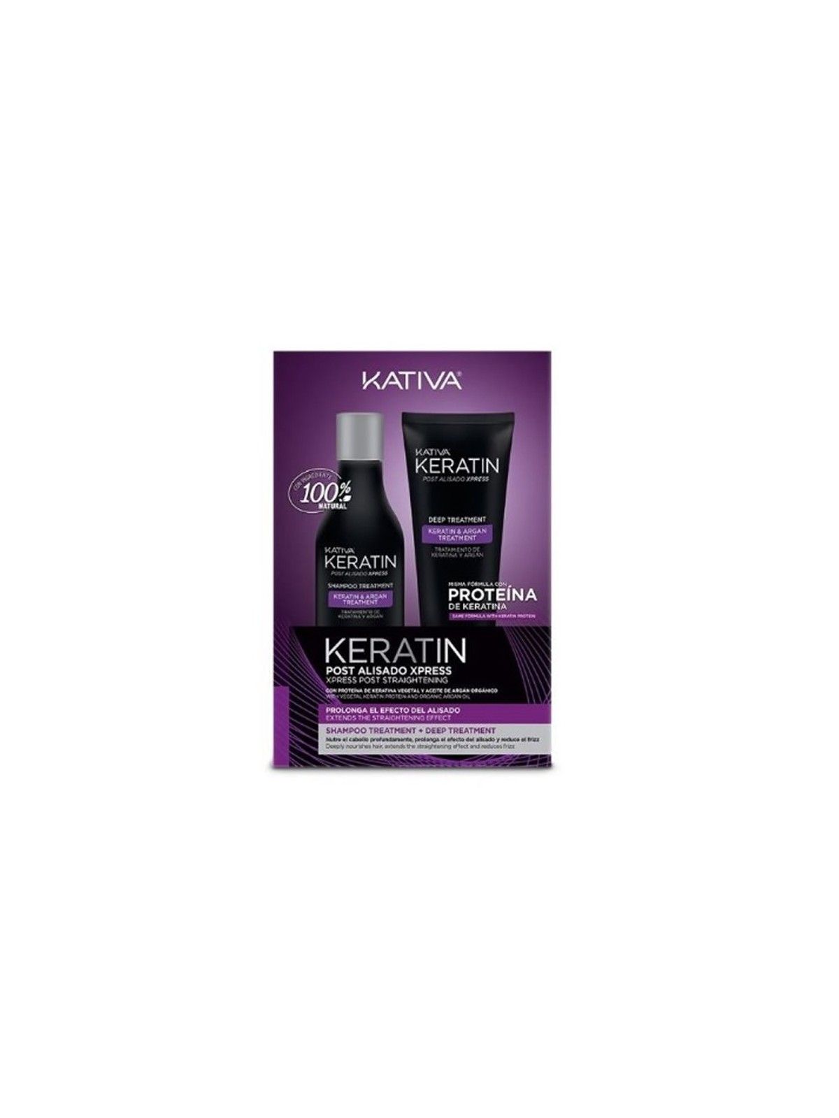 Kativa KERATIN EXPRESS POST Lisciatura LOTTO 2 unit donna