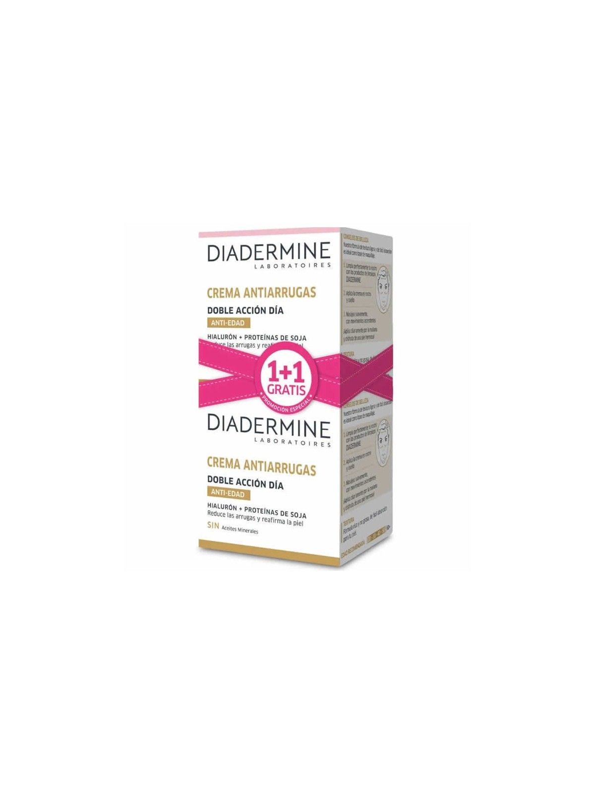 Diadermine CREMA ANTIRUGHE DOPPIA AZIONE GIORNO set donna