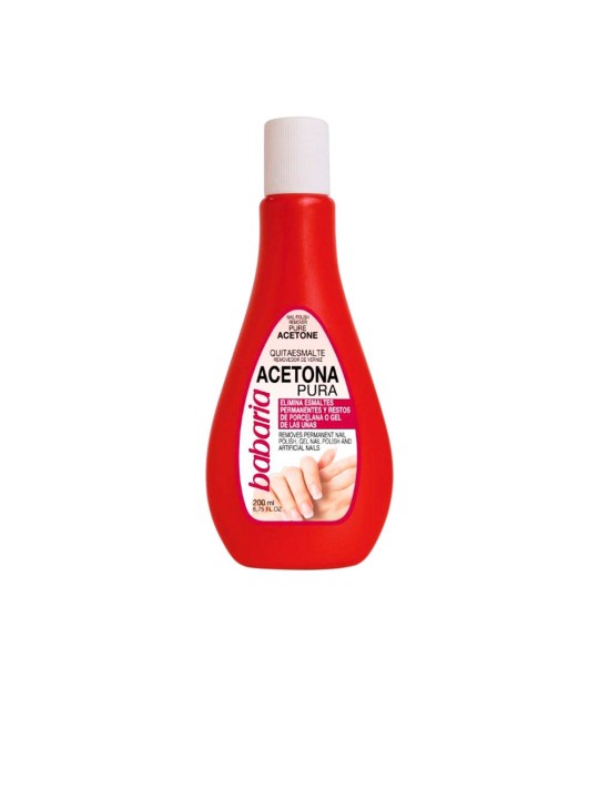Babaria babaria rimuovi smalto acetone pura 200ml unisex