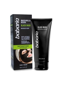 Babaria MASCARILLA NEGRA DETOXIFICANTE per il viso 100 ml Unisex