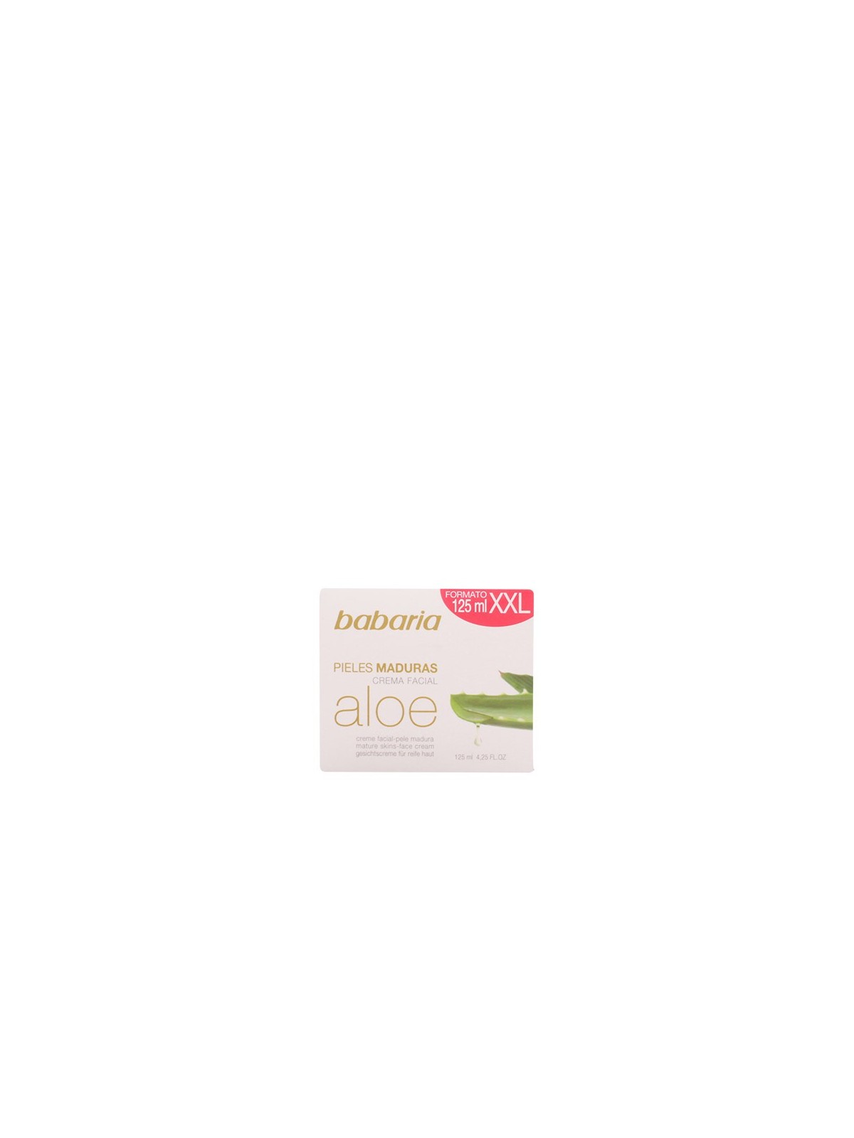 Babaria aloe crema viso per pelli mature 125ml donna