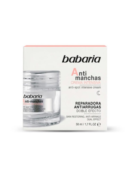 Babaria crema viso antimacchie antirughe 50ml donna